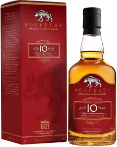 Виски Wolfburn 10 Years Old, gift box, 0.7 л