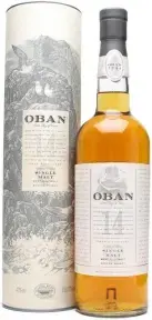 Виски Oban malt 14 years old, gift tube, 0.7 л
