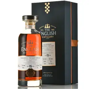 Виски English Whisky 15 Years Old Single Malt Founders Private Cellar, gift box, 0.7 л