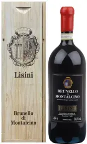 Вино Lisini Brunello di Montalcino, wooden box, 2017, 1.5 л