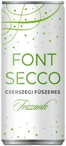 Игристое вино Font Secco Cserszegi Fuszeres Frizzante, in can, 0.25 л