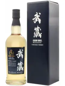 Виски Golden Horse Musashi gift box 0.7 л
