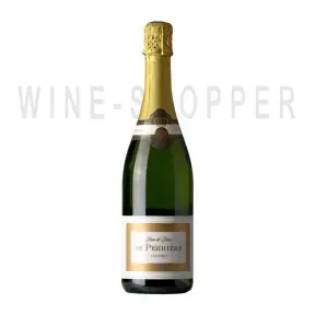 Игристое вино De Perrier Blanc de Blancs Demi-Sec Cremant de Bourgogne AOC 0.75 л