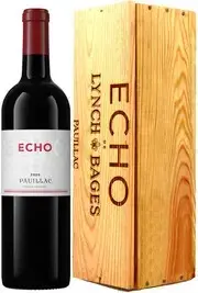 Вино Echo de Lynch Bages Pauillac AOC, gift box, 2020, 0.75 л
