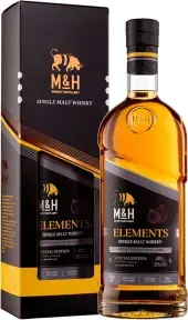 Виски M&H Elements Pomegranate Wine, gift box, 0.7 л
