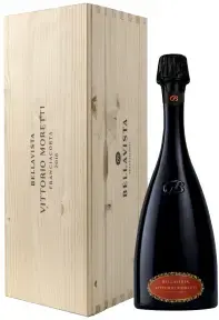 Игристое вино Bellavista Vittorio Moretti Riserva Franciacorta DOCG, wooden box, 2016, 0.75 л