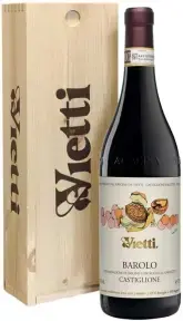 Вино Vietti Barolo Castiglione DOCG, wooden box, 2019, 0.75 л