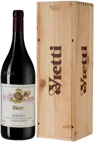 Вино Vietti Barolo Castiglione DOCG, wooden box, 2019, 1.5 л