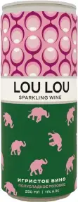  Lou Lou Rose Semisweet, in can, 0.25 л 