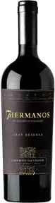 Вино 7 Hermanos Cabenet Sauvignon Gran Reserva, 2018, 0.75 л