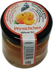 Ликер Schnee Jager Pfirsich, 0.02 л