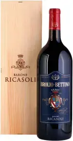 Вино Barone Ricasoli Brolio Bettino Chianti Classico DOCG 2017 wooden box 1.5 л
