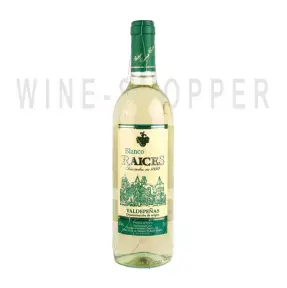 Вино Raices Blanco Valdepenas DO 2018 0.75 л