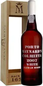 Портвейн Maynard's Colheita White Porto, wooden box, 2007, 0.75 л