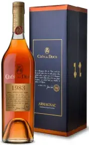 Арманьяк Cles des Ducs Millesime Armagnac AOC 1983 gift box 0.7 л