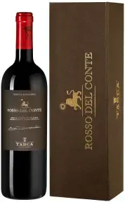 Вино Tasca d'Almerita Rosso del Conte DOC, 2016, gift box, 0.75 л