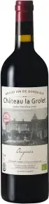 Вино Chateau La Grolet Cotes de Bourg AOC, 2021, 0.75 л