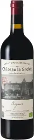 Вино Chateau La Grolet Cotes de Bourg AOC, 2021, 0.375 л