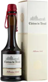 Кальвадос Chateau du Breuil Millesime Pays d'Auge AOC, gift box, 2002, 0.7 л