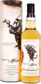 Виски Peat's Beast Single Malt, gift tube, 0.7 л