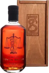 Виски Seven Seals Zodiac The Age of Libra Single Malt, wooden box, 0.5 л