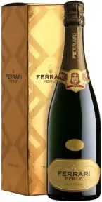 Игристое вино Ferrari Perle Brut Trento DOC,  gift box, 2015, 0.75 л