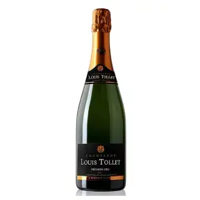 Шампанское Louis Tollet Premier Cru, 2022, 0.75 л