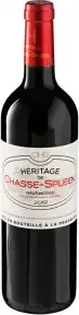 Вино L'Heritage de Chasse-Spleen Haut-Medoc AOC 2019 0.75 л