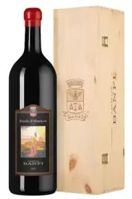 Вино Brunello di Montalcino Banfi, 2019, wooden box, 3 л