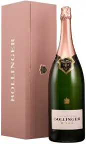 Шампанское Bollinger Rose Brut gift box 3 л