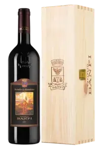 Вино Banfi Brunello di Montalcino DOCG, wooden box, 2018, 0.75 л