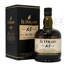 Ром El Dorado Special Reserve 15 Years Old, gift box 0.7 л