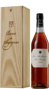 Арманьяк Baron de Sigognac, 1998, wooden box, 0.7 л