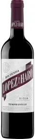 Вино Hacienda Lopez de Haro Tempranillo Rioja DOCa, 2021, 0.75 л