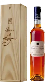 Арманьяк Baron de Sigognac, 1998, wooden box, 0.5 л