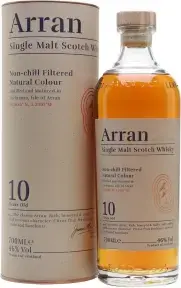 Виски Arran 10 years, in tube, 0.7 л