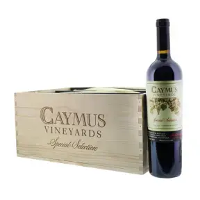 Вино Caymus Special Selection Cabernet Sauvignon, wooden box with 6 bottles, 2018, 0.75 л