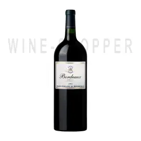 Вино Bordeaux La Baronnie Rouge AOP 2015 1.5 л