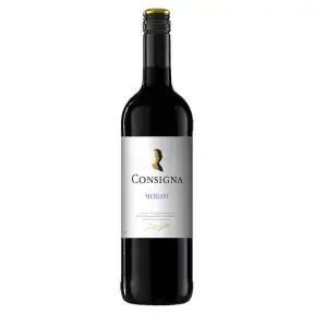 Вино Consigna Merlot, 2022, 0.75 л 