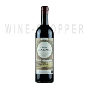 Вино Chateau La Grolet Cotes de Bourg AOC 2014 0.75 л