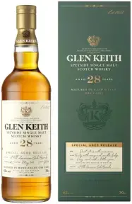 Виски Glen Keith 28 Years Old, gift box, 0.7 л