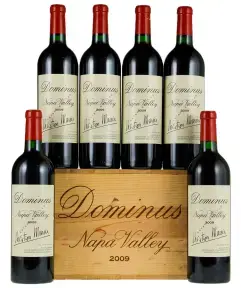 Вино Dominus Estate Dominus, wooden box with 6 bottles, 2019, 0.75 л