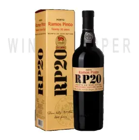Портвейн Ramos Pinto Porto 20 Years Quinta do Bom Retiro in Gift Box DO 0.75 л