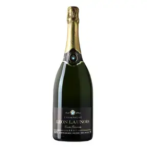 Шампанское Leon Launois Cuvee Reservee Brut Blanc Champagne AOC,2021, 1.5 л