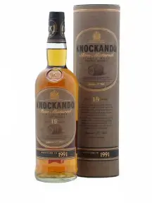 Виски Кnockando 18 Years Old, in tube, 1991, 0.7 л