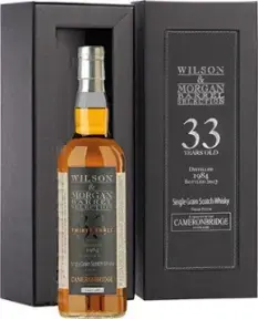 Cameronbridge 33 Years Single Grain Wilson & Morgan, 1984 , 0.7 л
