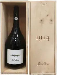 Игристое вино вино Jane Ventura, 1914 Gran Reserva Brut Nature, Cava DO, 2008, wooden box, 1.5 л