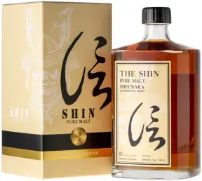 Виски The Shin Pure Malt Mizunara Japanese Oak Finish gift box 0.7 л