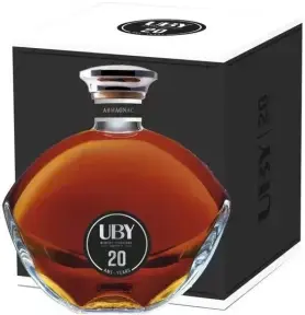 Арманьяк Uby 20 Years Old. Armagnac AOC, gift box, 0.5 л