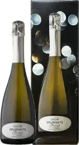 Игристое вино вино Conti Valli Spumante Brut, gift box 0.75 л